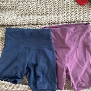 Lululemon biker shorts